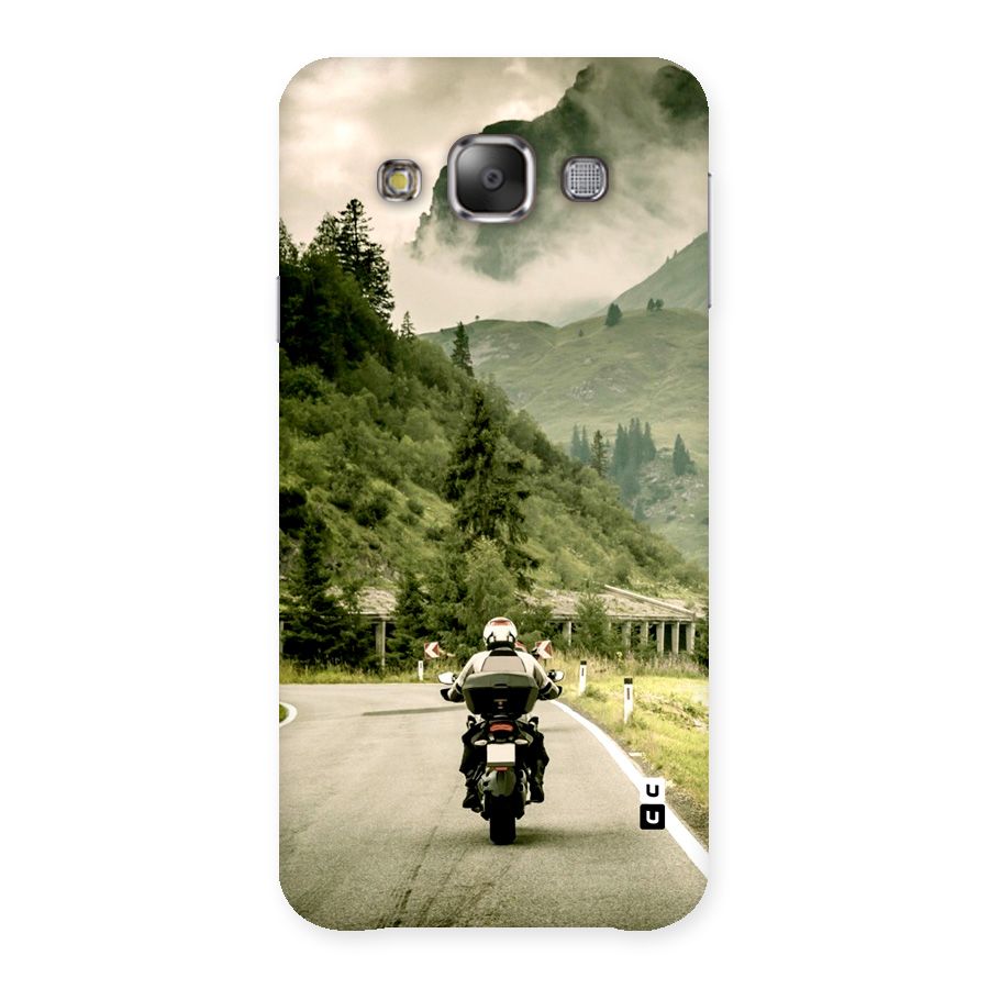 Nature Bike Back Case for Galaxy E7