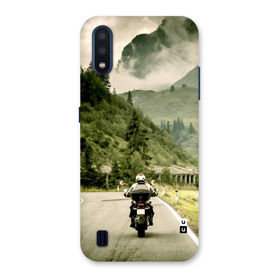 Nature Bike Back Case for Galaxy M01