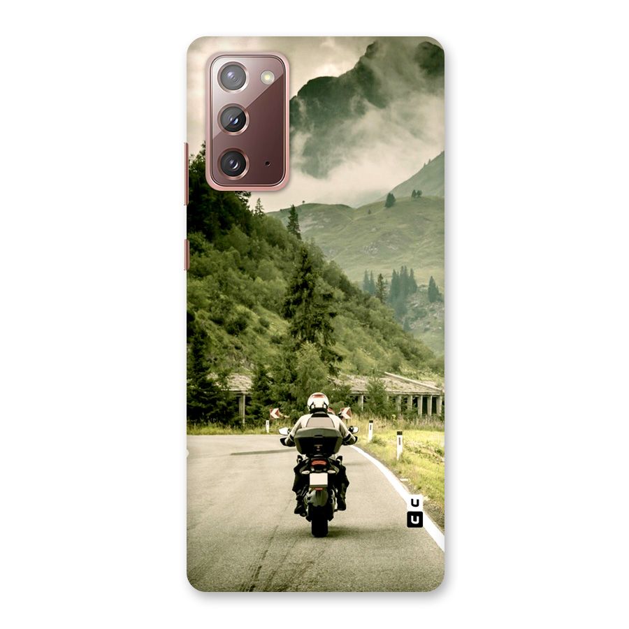 Nature Bike Back Case for Galaxy Note 20