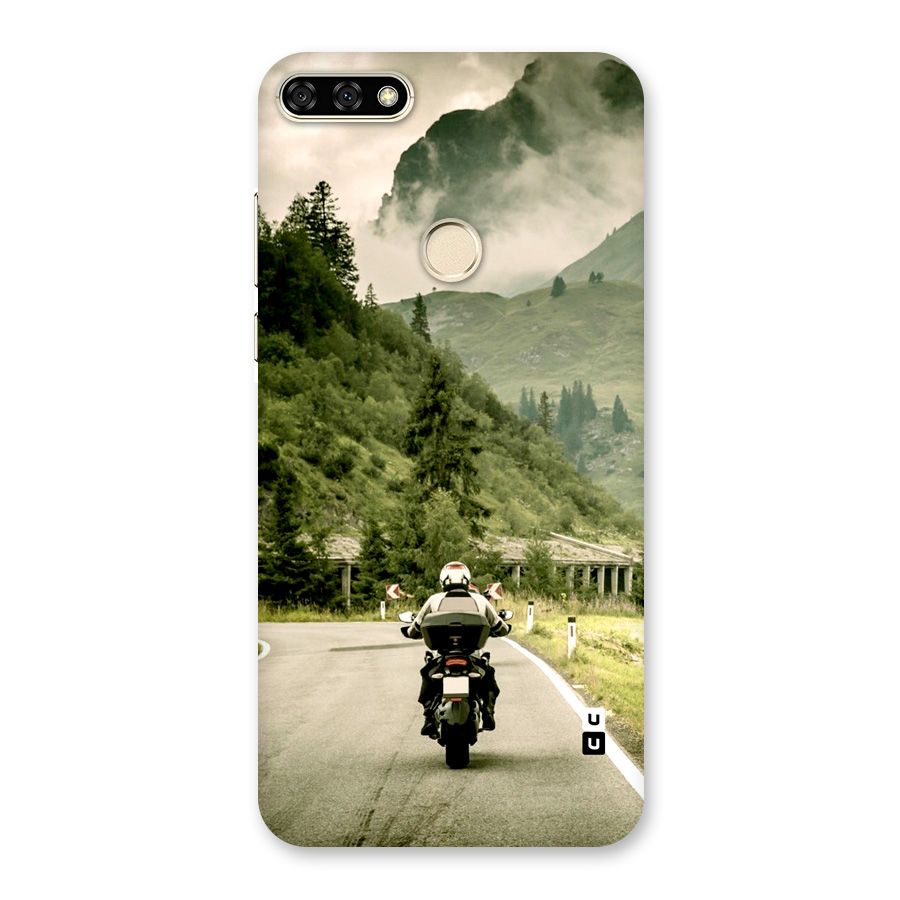 Nature Bike Back Case for Honor 7A