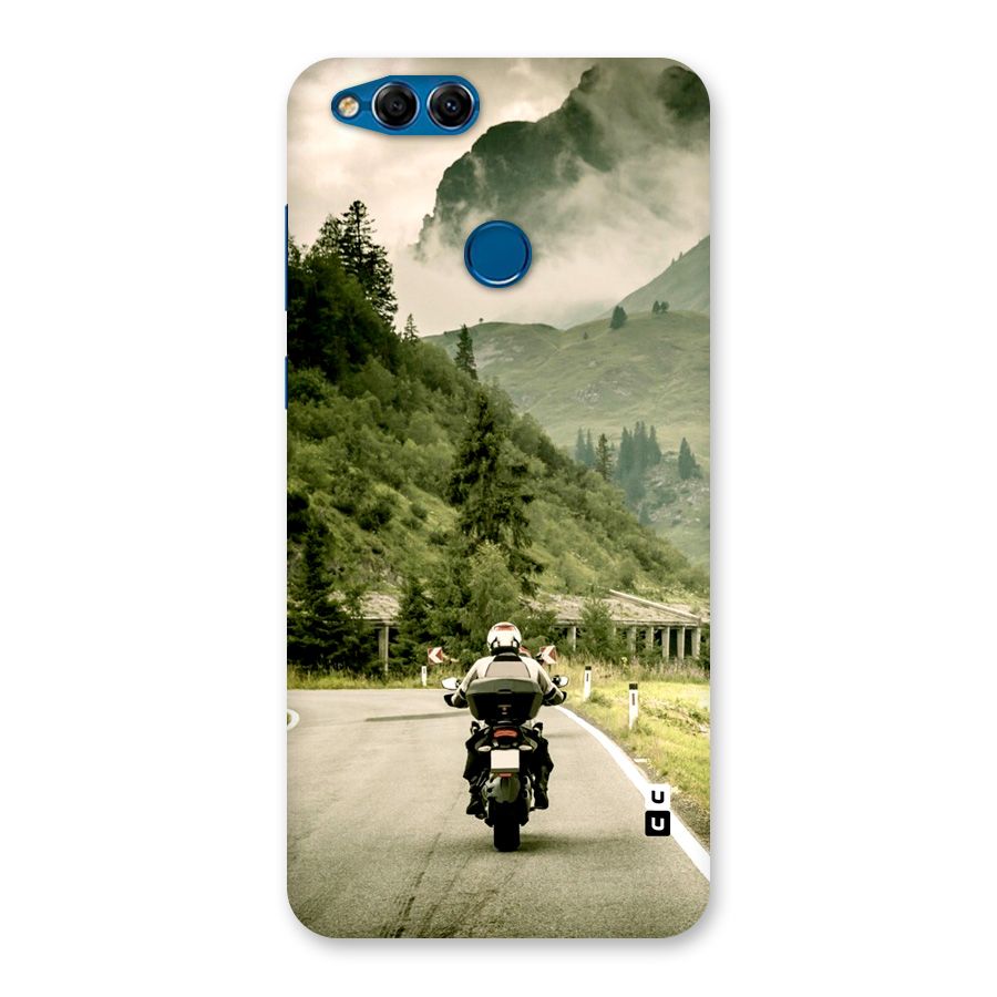 Nature Bike Back Case for Honor 7X