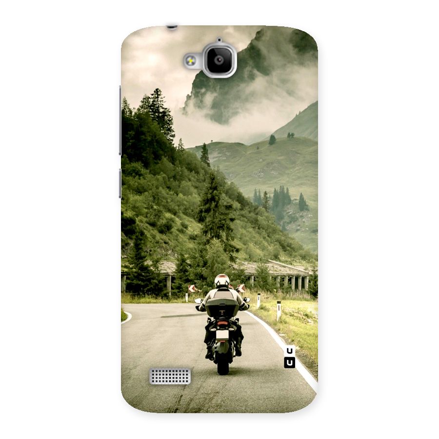 Nature Bike Back Case for Honor Holly