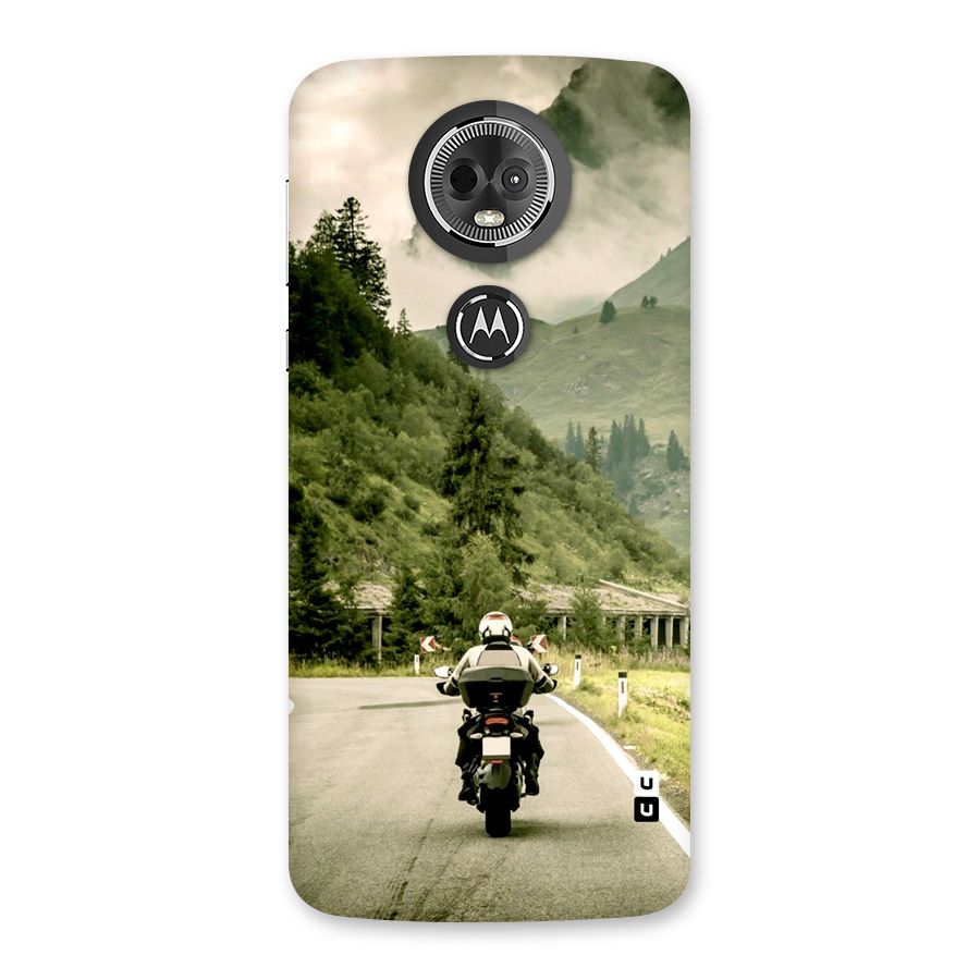 Nature Bike Back Case for Moto E5 Plus
