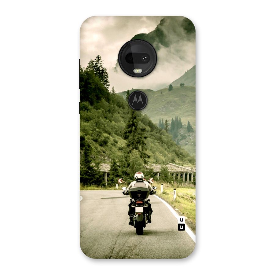 Nature Bike Back Case for Moto G7