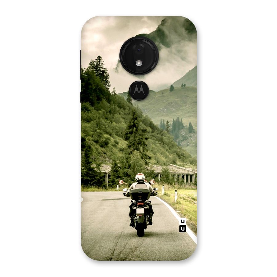 Nature Bike Back Case for Moto G7 Power