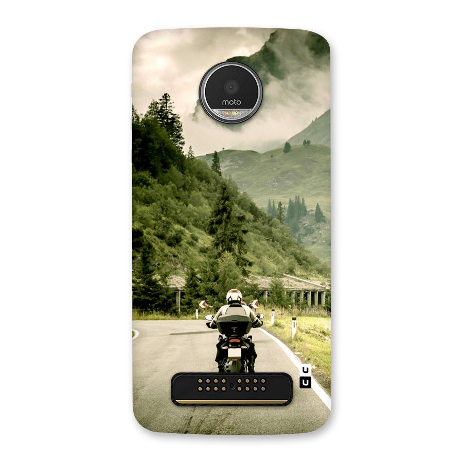 Nature Bike Back Case for Moto Z Play