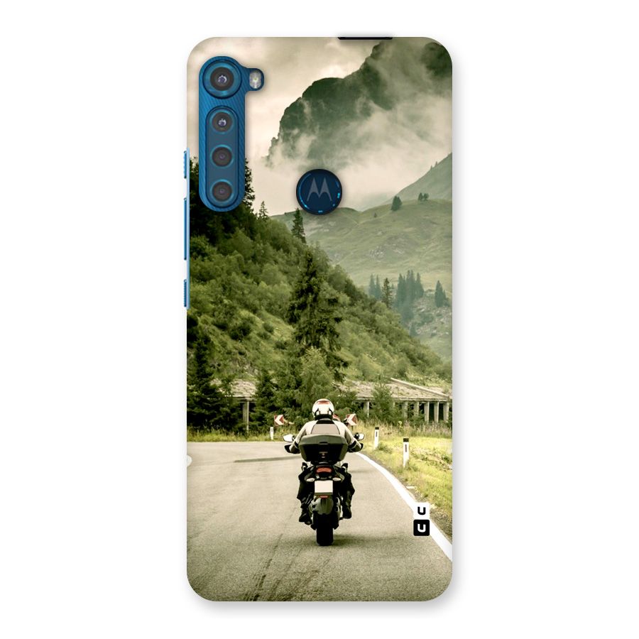 Nature Bike Back Case for Motorola One Fusion Plus