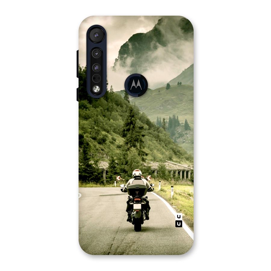 Nature Bike Back Case for Motorola One Macro