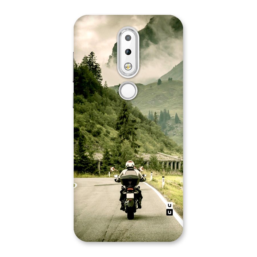 Nature Bike Back Case for Nokia 6.1 Plus