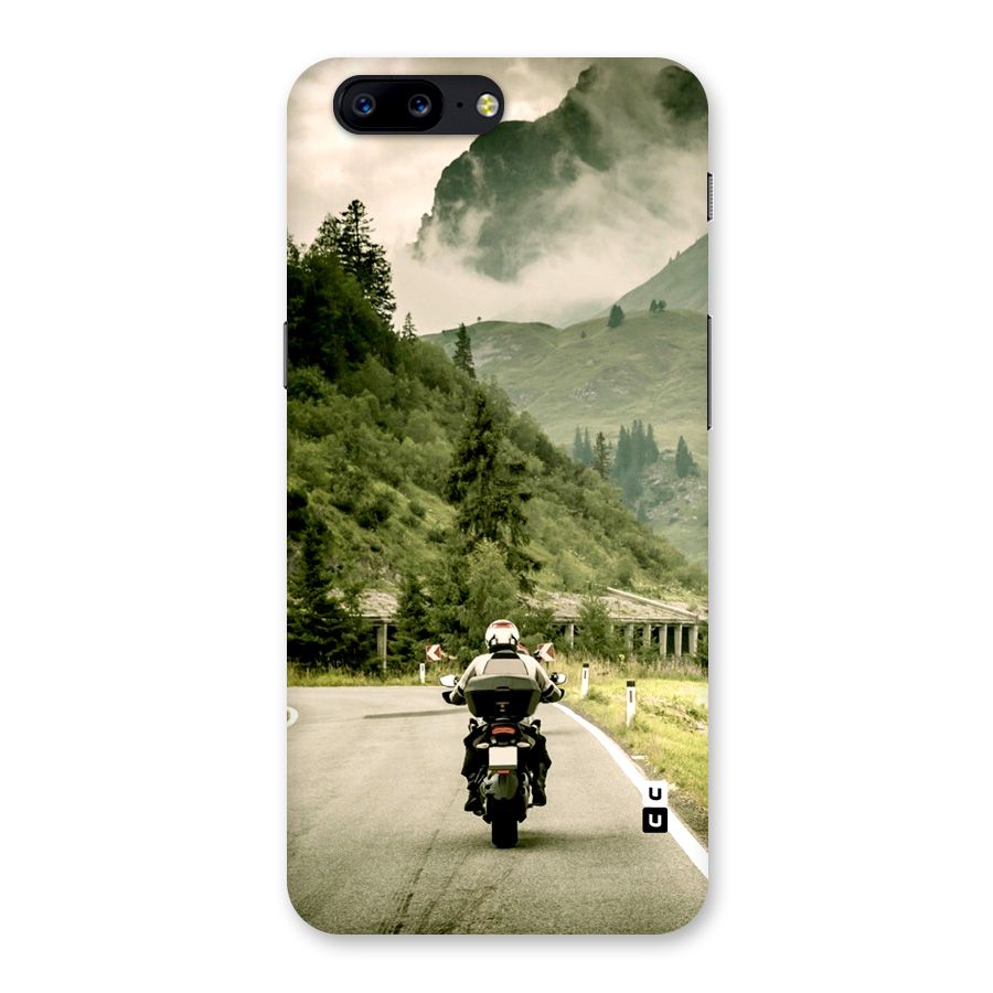 Nature Bike Back Case for OnePlus 5