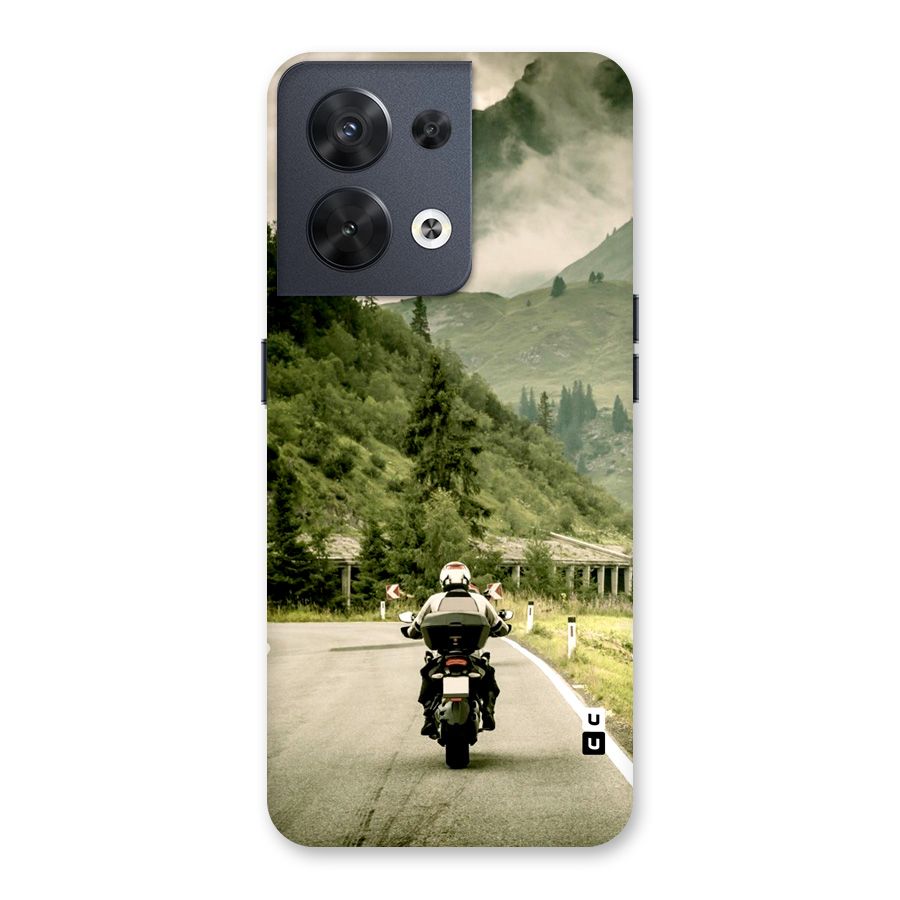 Nature Bike Back Case for Oppo Reno8 5G