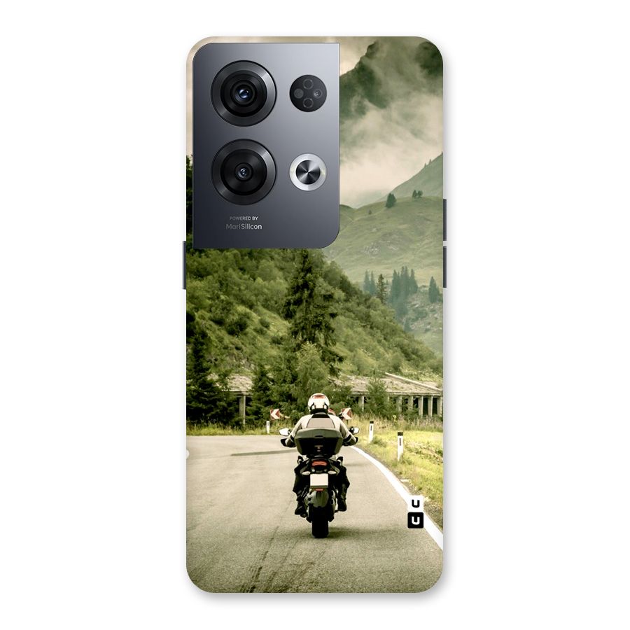 Nature Bike Back Case for Oppo Reno8 Pro 5G