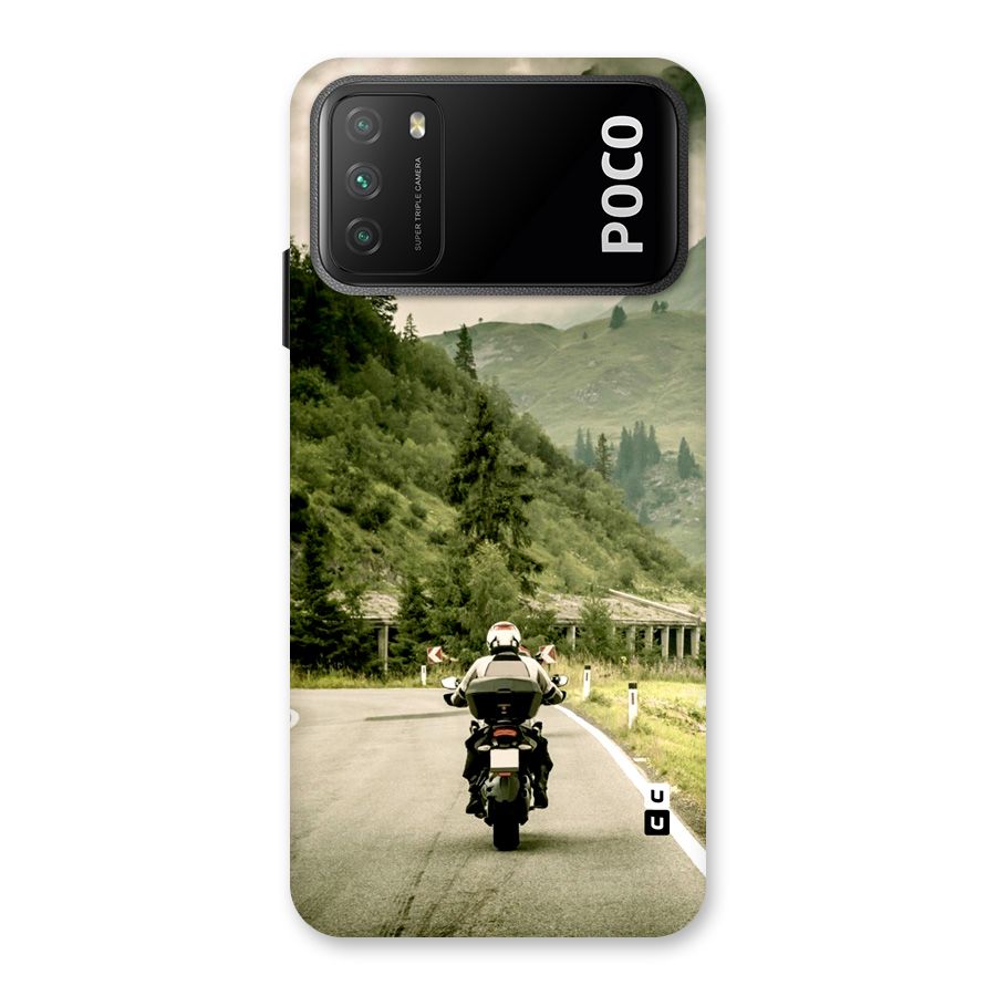 Nature Bike Back Case for Poco M3