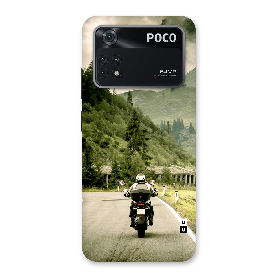 Nature Bike Back Case for Poco M4 Pro 4G