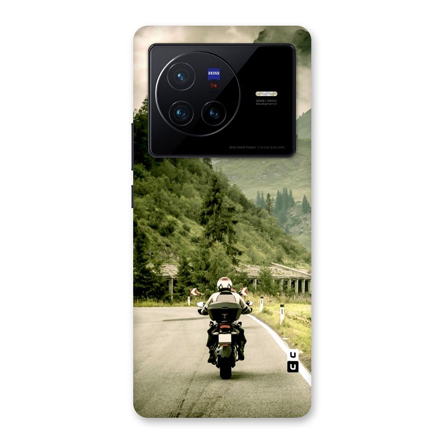 Nature Bike Back Case for Vivo X80
