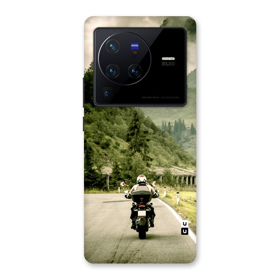 Nature Bike Back Case for Vivo X80 Pro