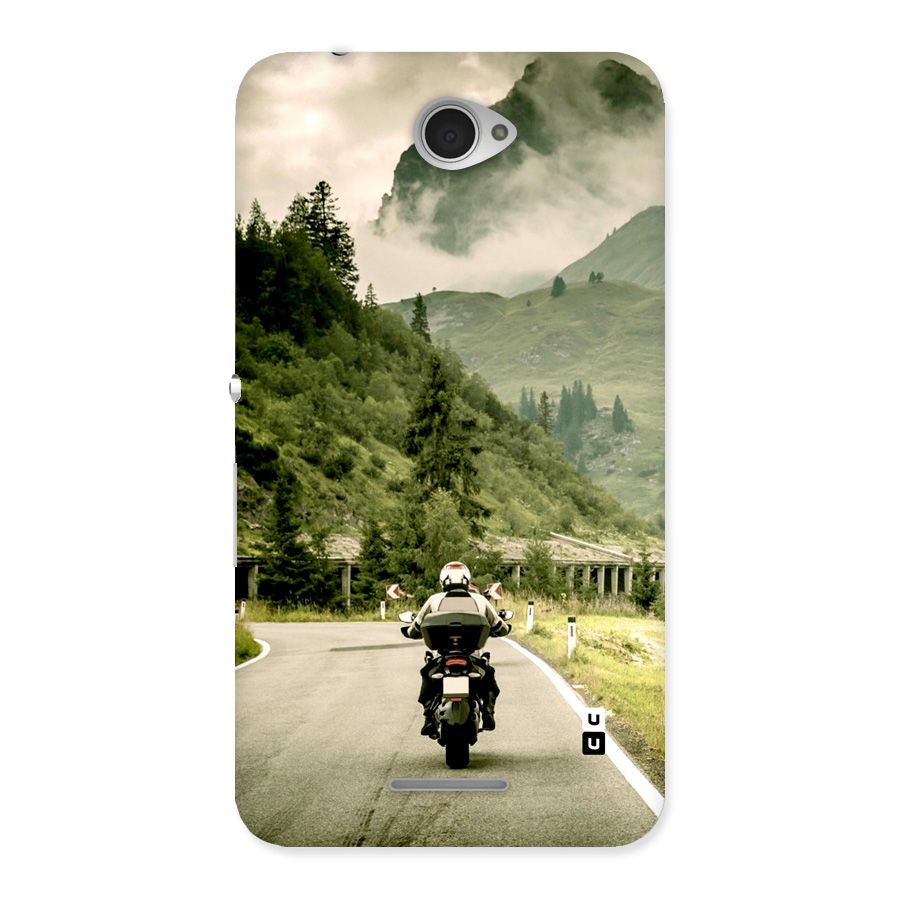 Nature Bike Back Case for Xperia E4