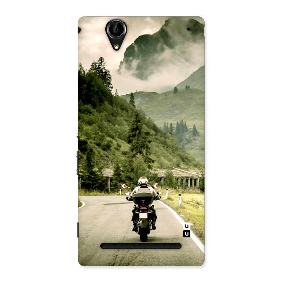 Nature Bike Back Case for Xperia T2