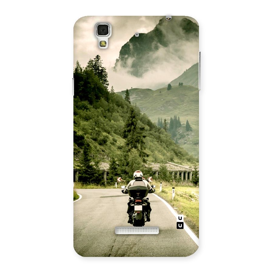 Nature Bike Back Case for YU Yureka Plus