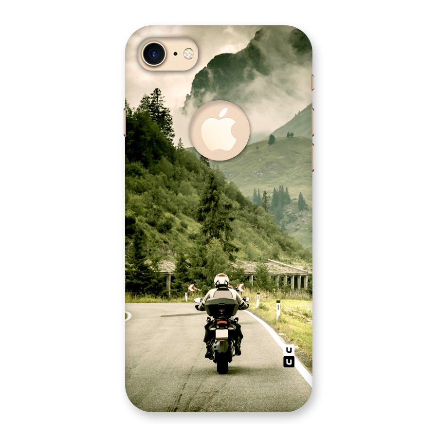 Nature Bike Back Case for iPhone 7 Logo Cut