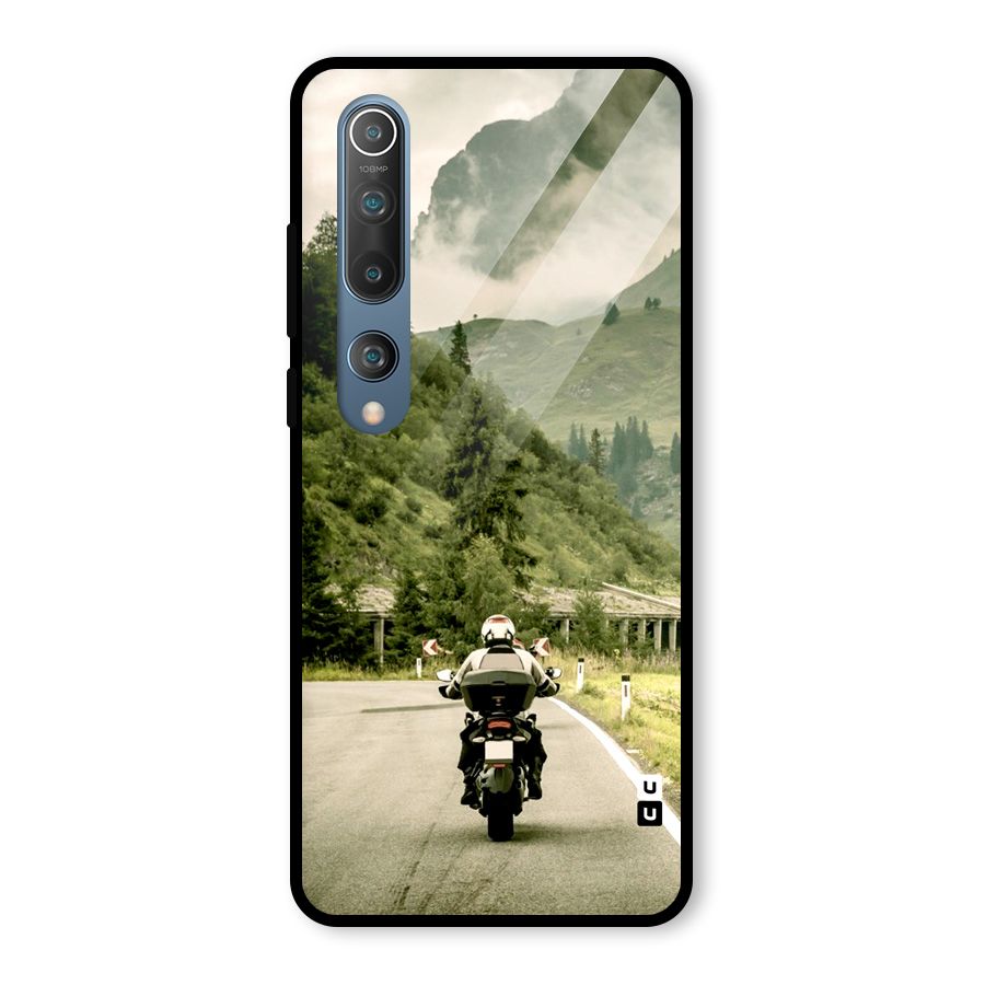 Nature Bike Glass Back Case for Mi 10