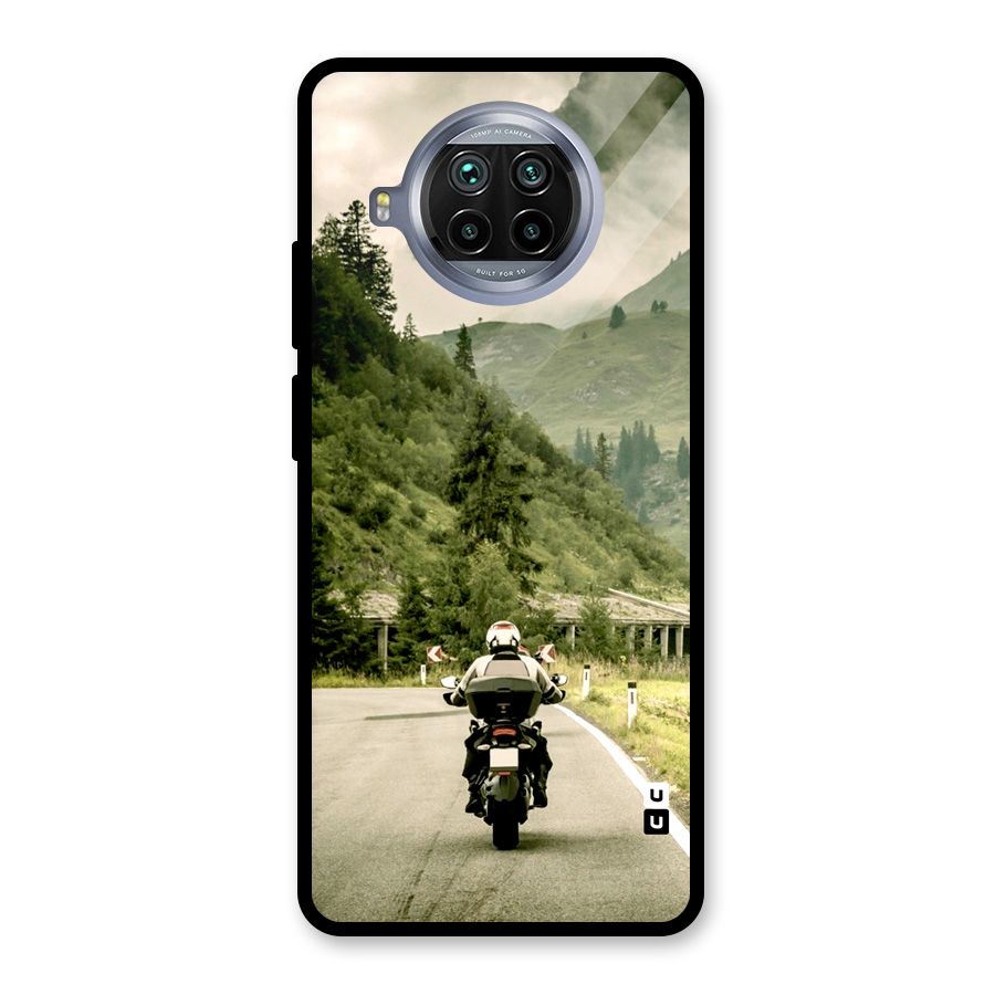 Nature Bike Glass Back Case for Mi 10i