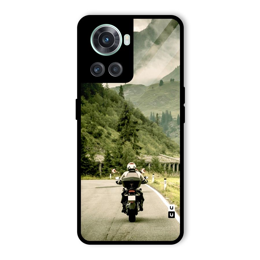 Nature Bike Glass Back Case for OnePlus 10R
