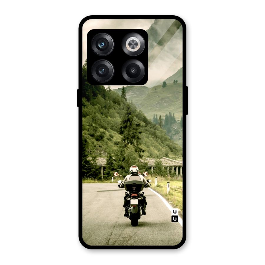 Nature Bike Glass Back Case for OnePlus 10T