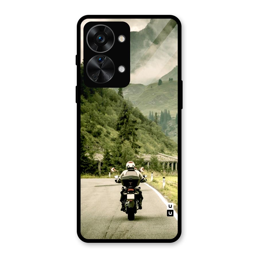 Nature Bike Glass Back Case for OnePlus Nord 2T