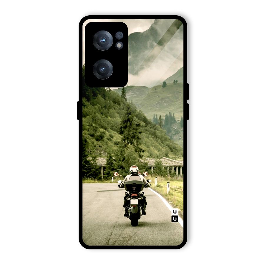 Nature Bike Glass Back Case for OnePlus Nord CE 2 5G