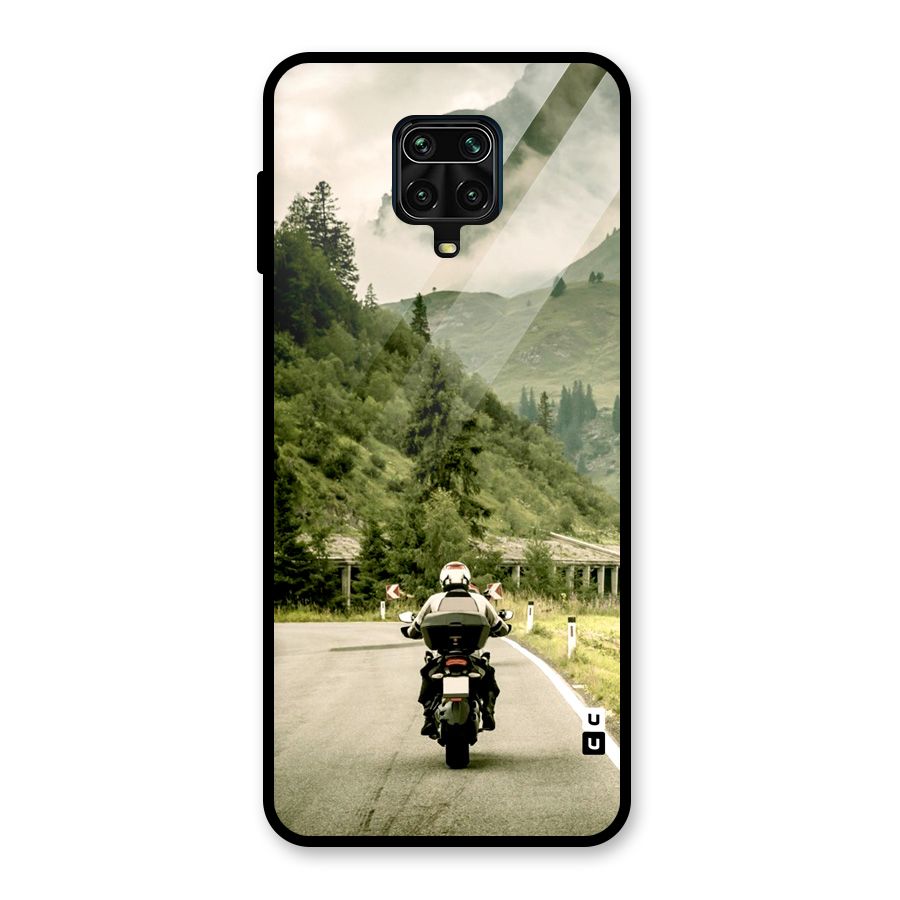 Nature Bike Glass Back Case for Poco M2 Pro