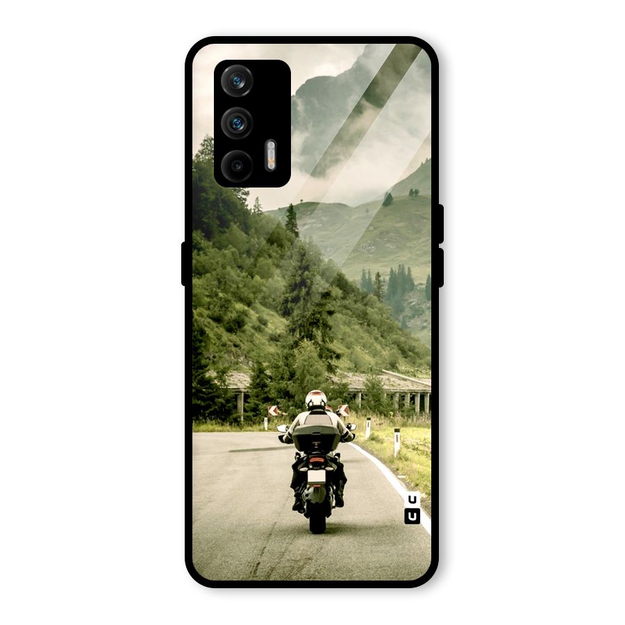 Nature Bike Glass Back Case for Realme GT 5G