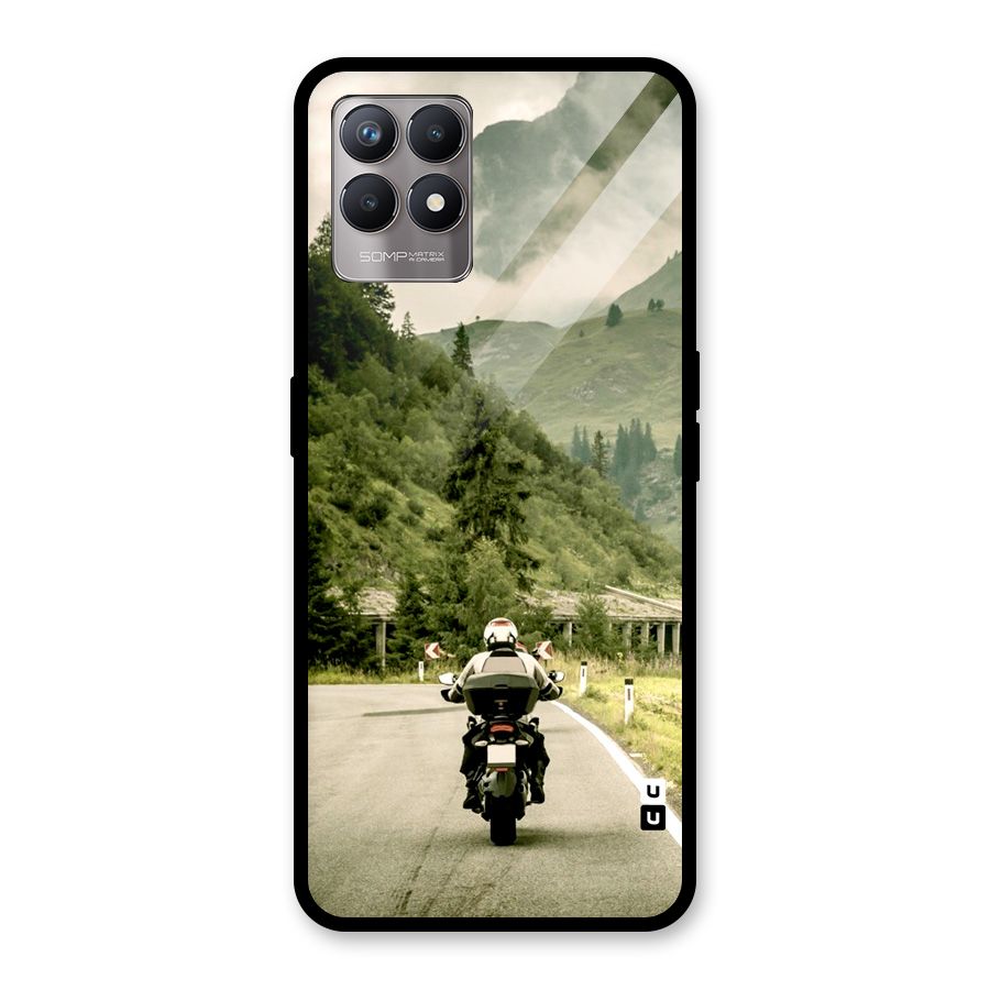 Nature Bike Glass Back Case for Realme Narzo 50