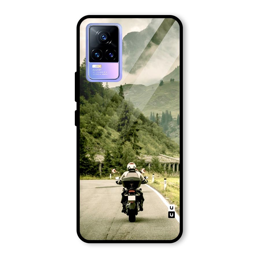 Nature Bike Glass Back Case for Vivo Y73