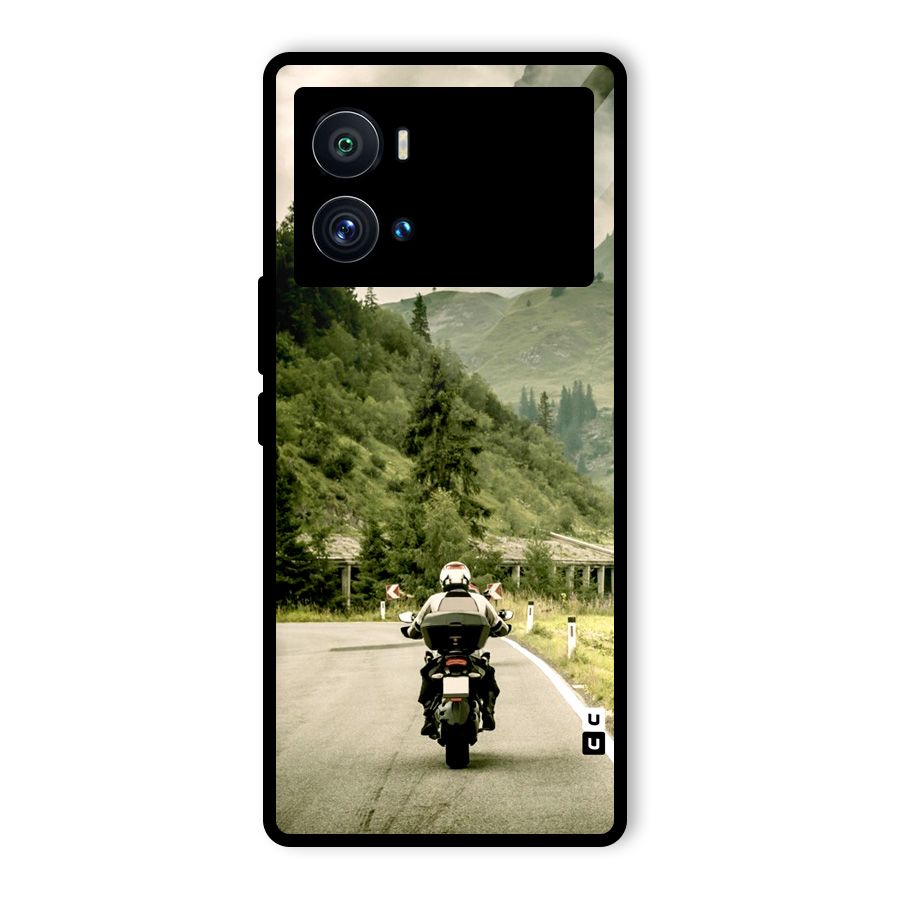 Nature Bike Glass Back Case for Vivo iQOO 9 Pro