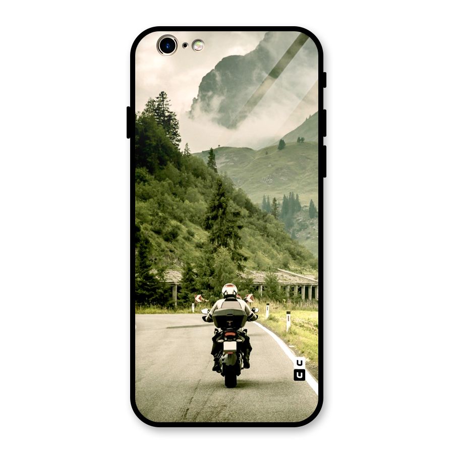 Nature Bike Glass Back Case for iPhone 6 6S