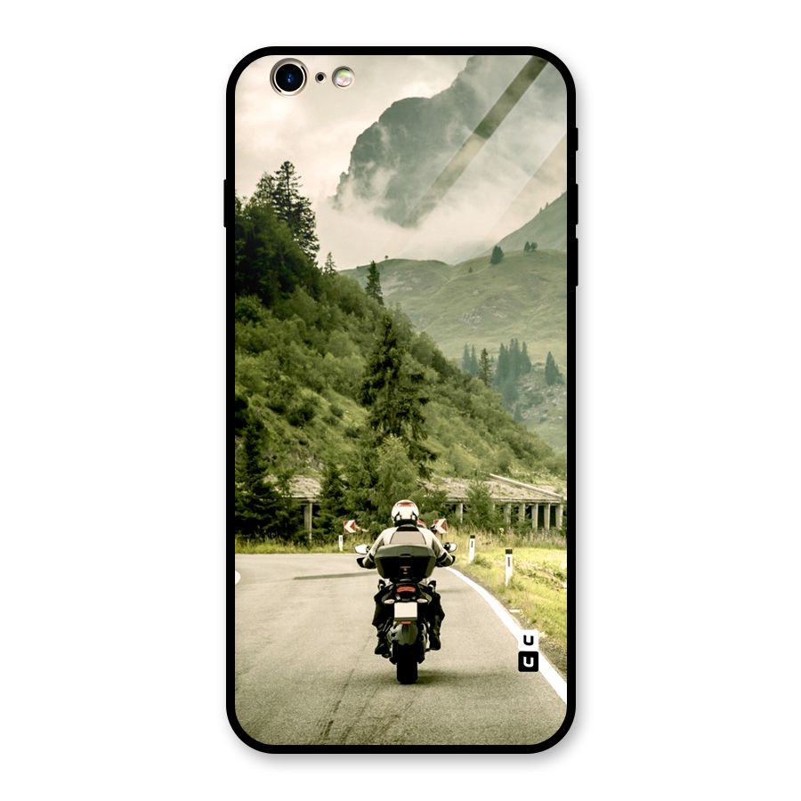 Nature Bike Glass Back Case for iPhone 6 Plus 6S Plus