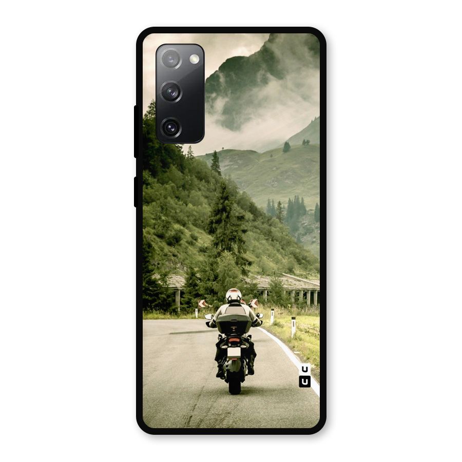 Nature Bike Metal Back Case for Galaxy S20 FE 5G