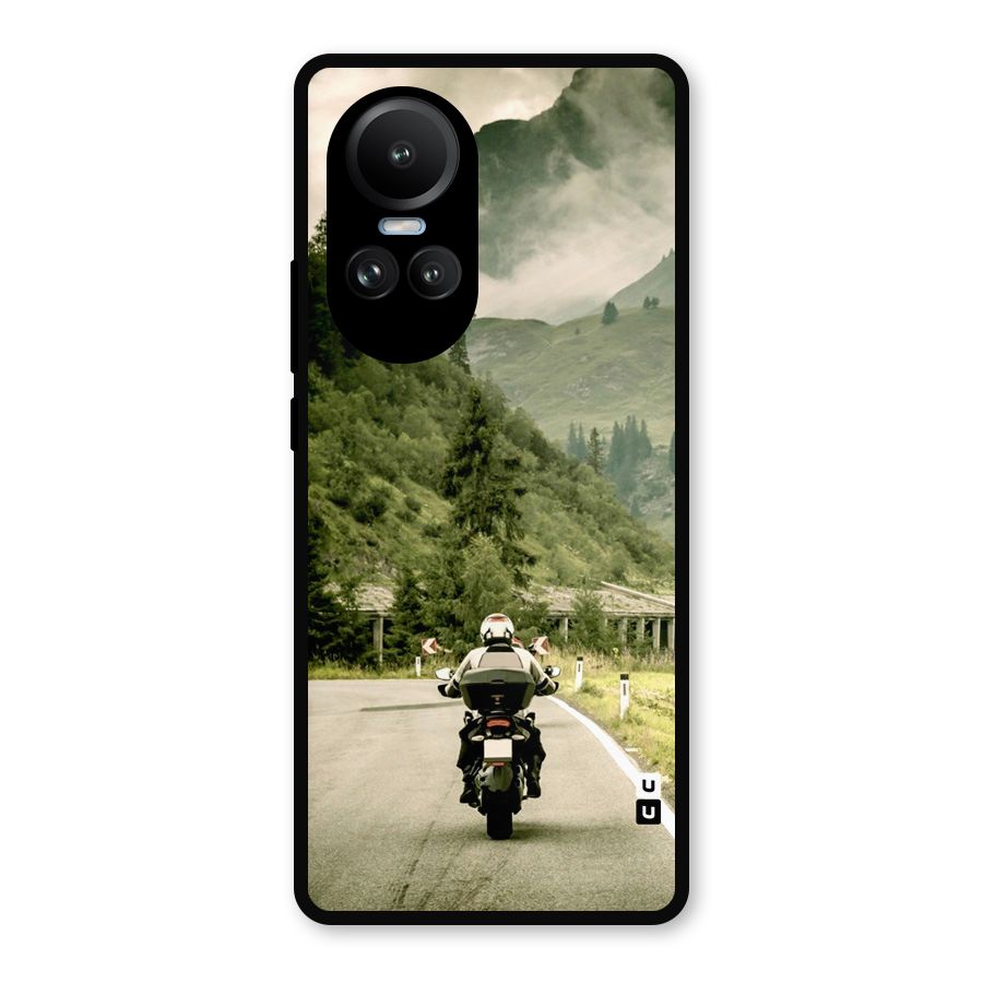 Nature Bike Metal Back Case for Oppo Reno10 Pro