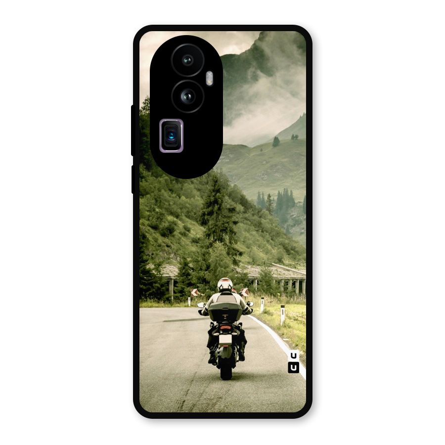 Nature Bike Metal Back Case for Oppo Reno10 Pro Plus