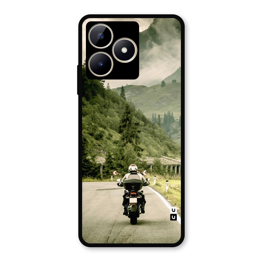 Nature Bike Metal Back Case for Realme C53