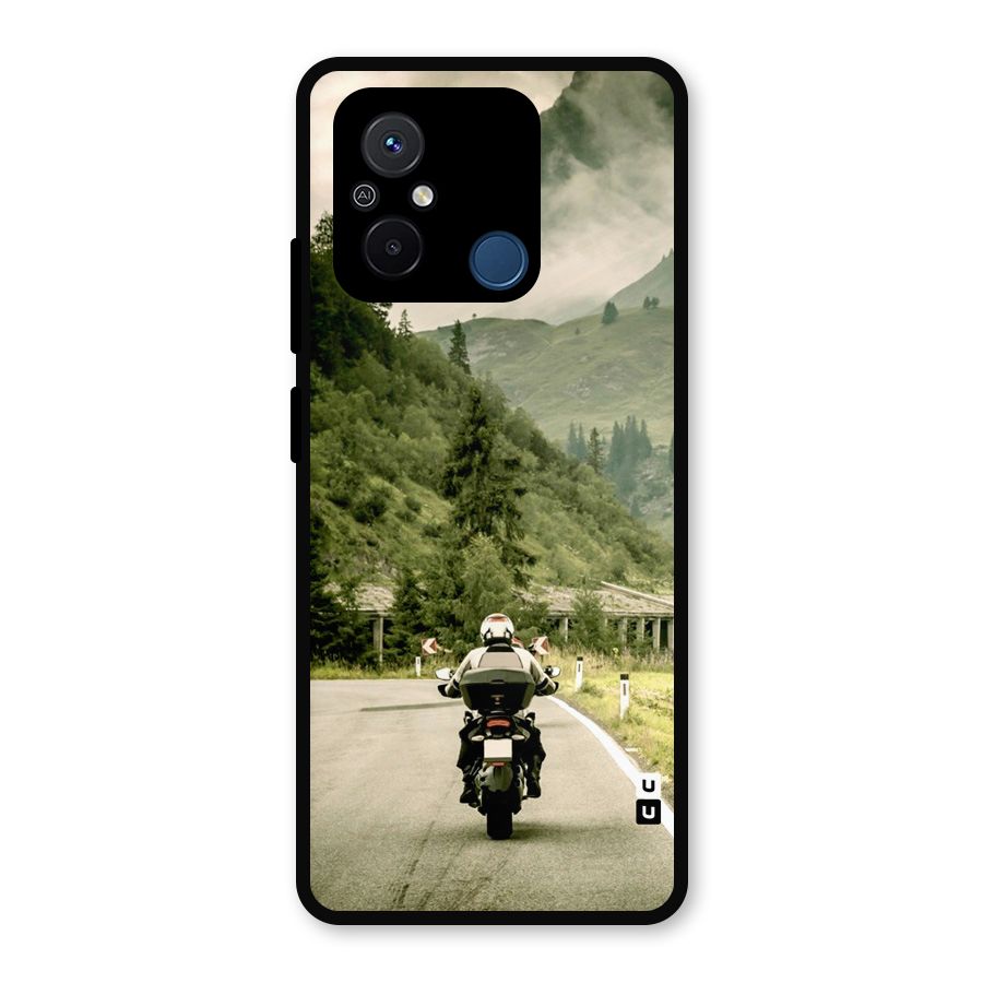 Nature Bike Metal Back Case for Redmi 12C