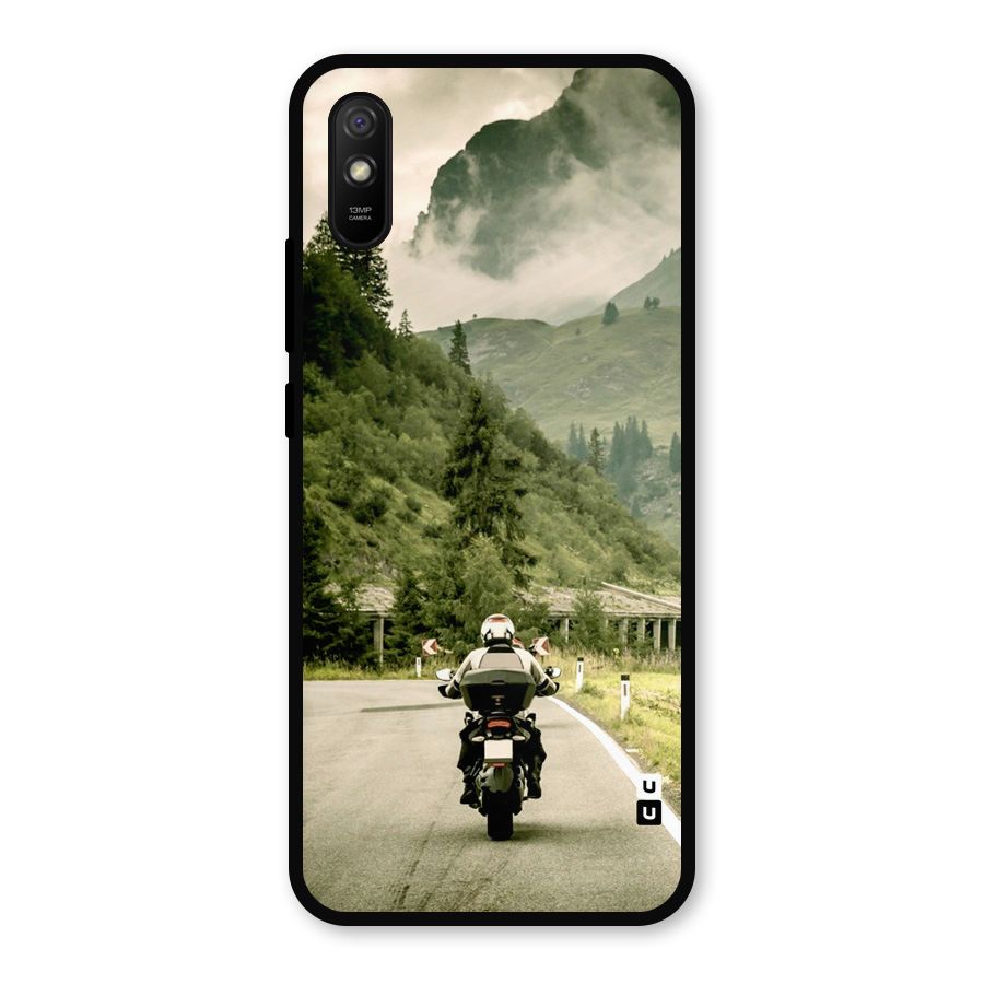 Nature Bike Metal Back Case for Redmi 9i