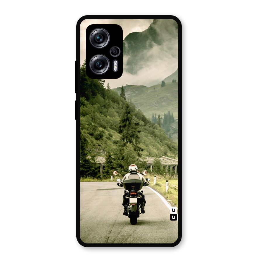 Nature Bike Metal Back Case for Redmi K50i