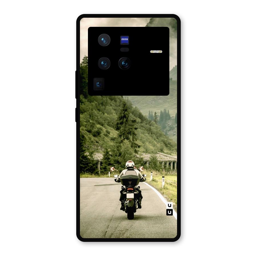 Nature Bike Metal Back Case for Vivo X80 Pro
