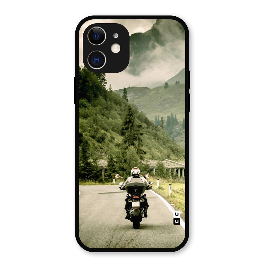 Nature Bike Metal Back Case for iPhone 12