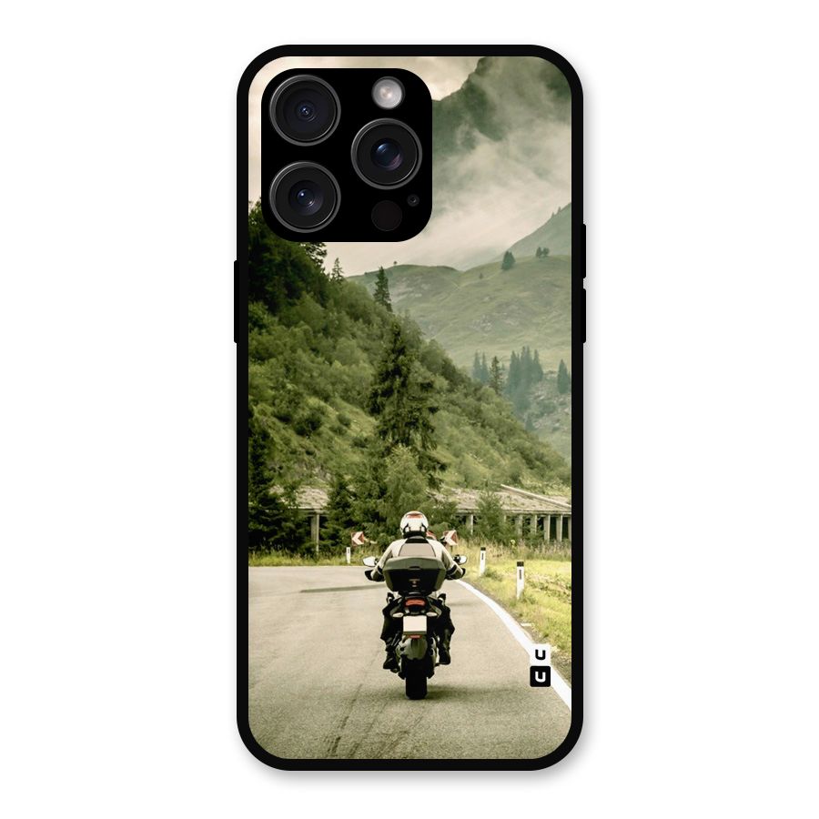 Nature Bike Metal Back Case for iPhone 15 Pro Max