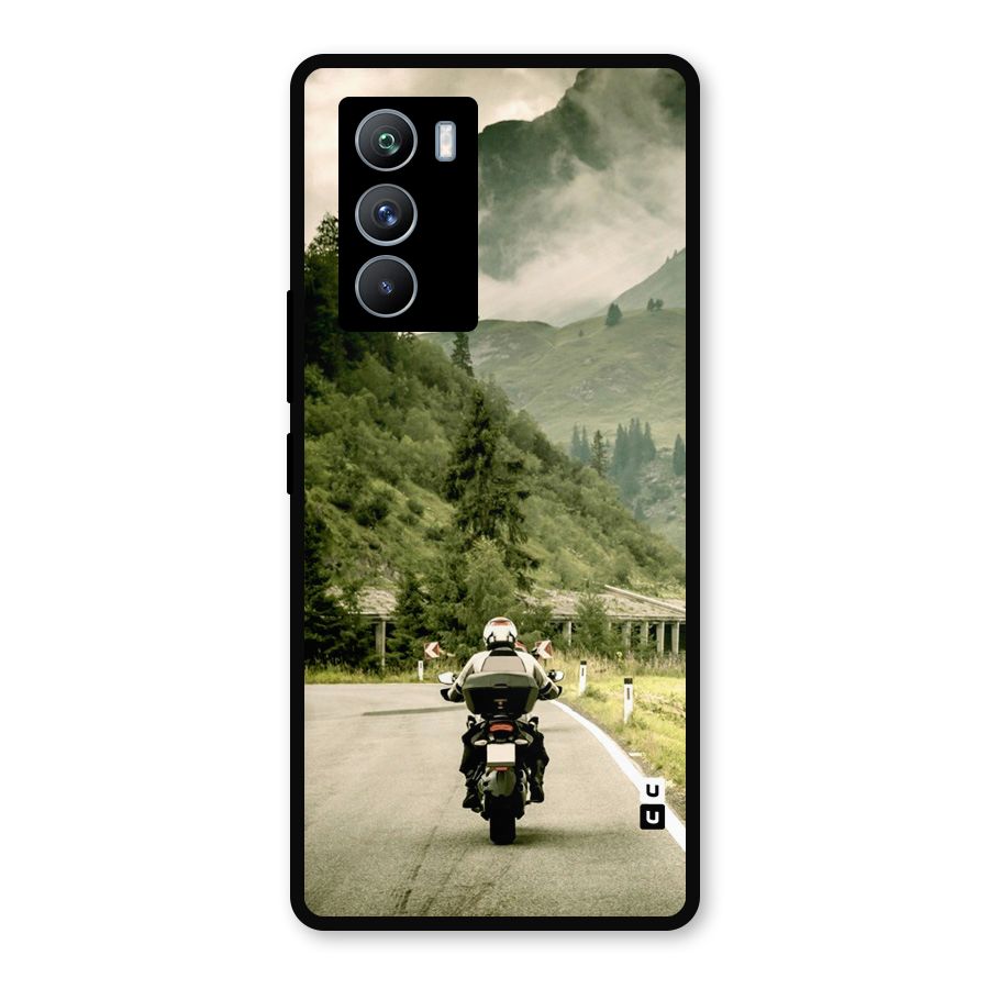 Nature Bike Metal Back Case for iQOO 9 SE