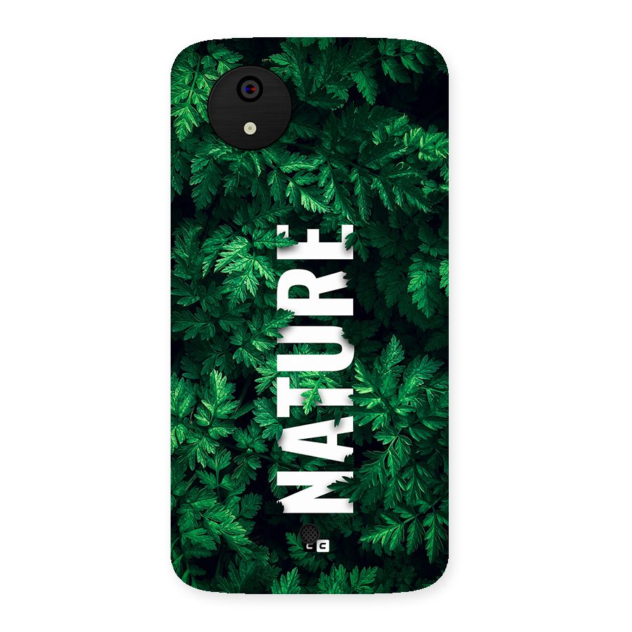 Nature Leaves Back Case for Canvas A1  AQ4501