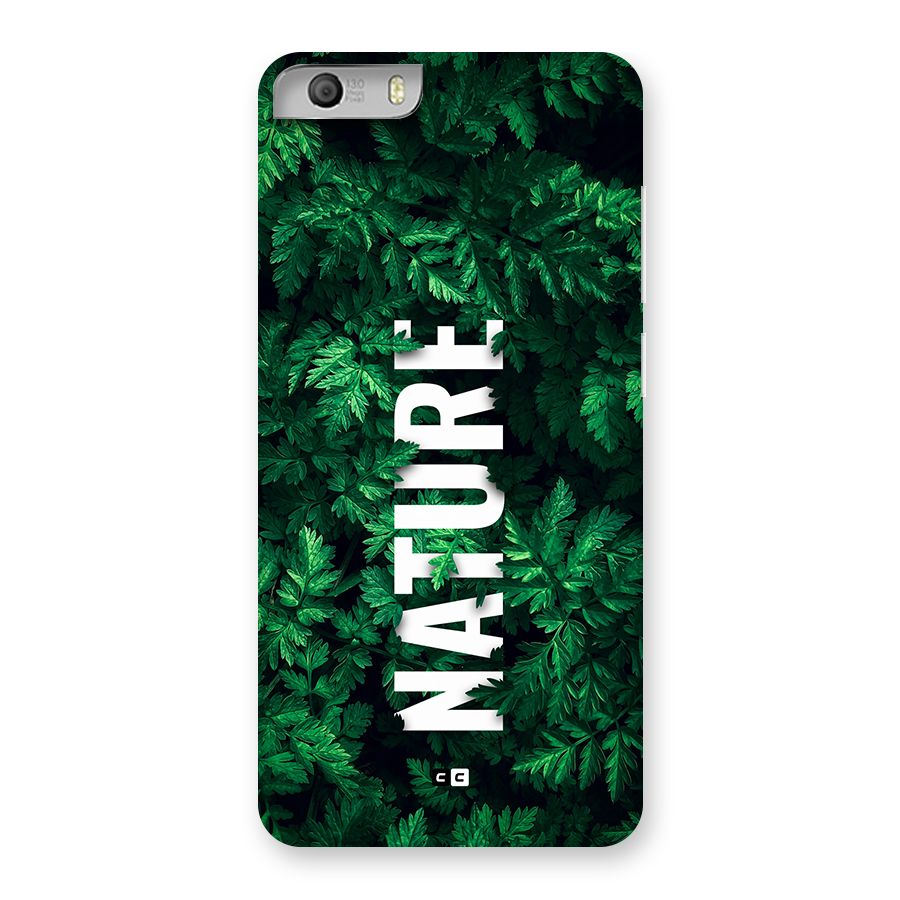 Nature Leaves Back Case for Canvas Knight 2